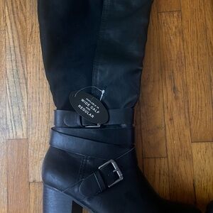 Style & Co. Black Heeled Boots